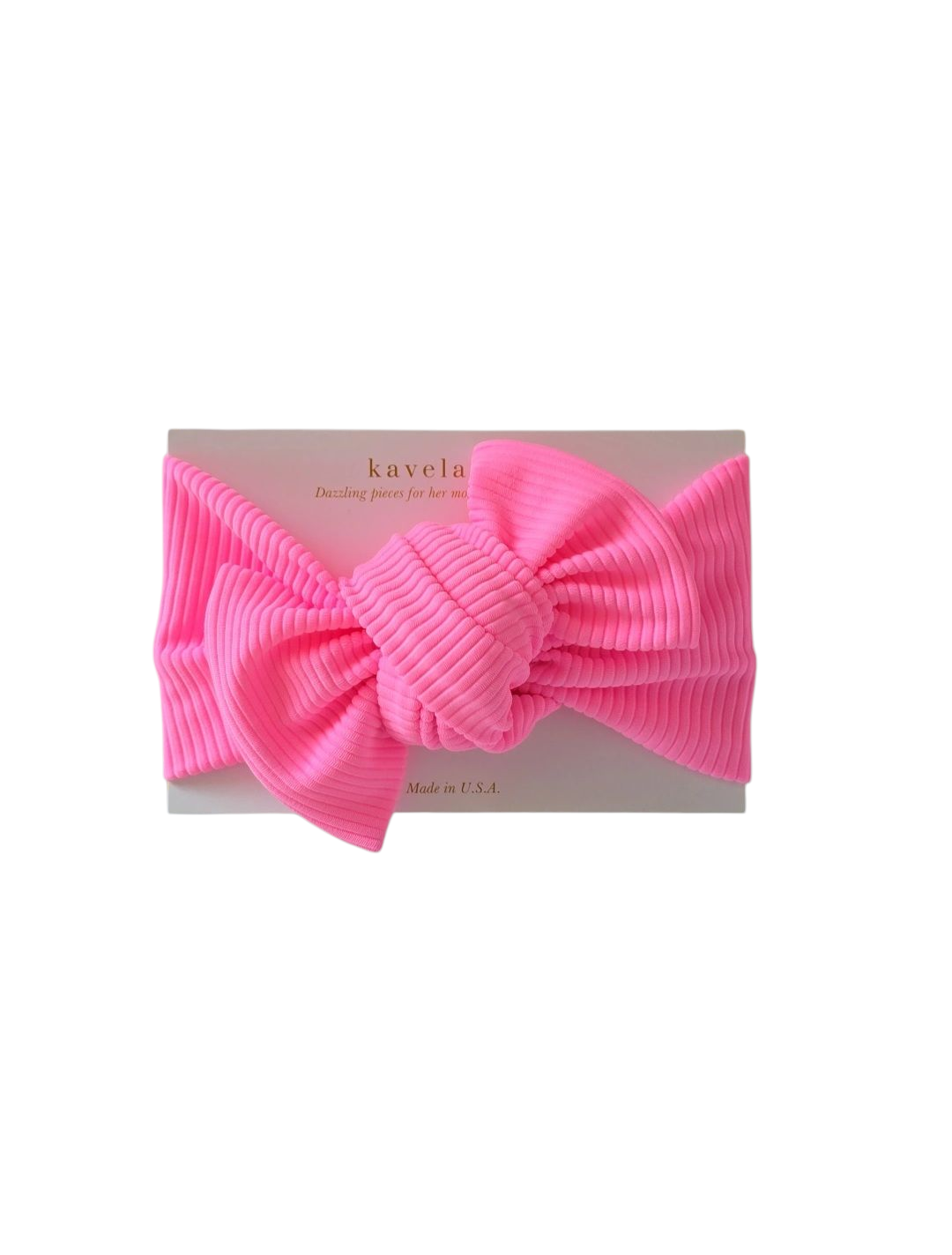 Swim Classic Headband | Bright pink