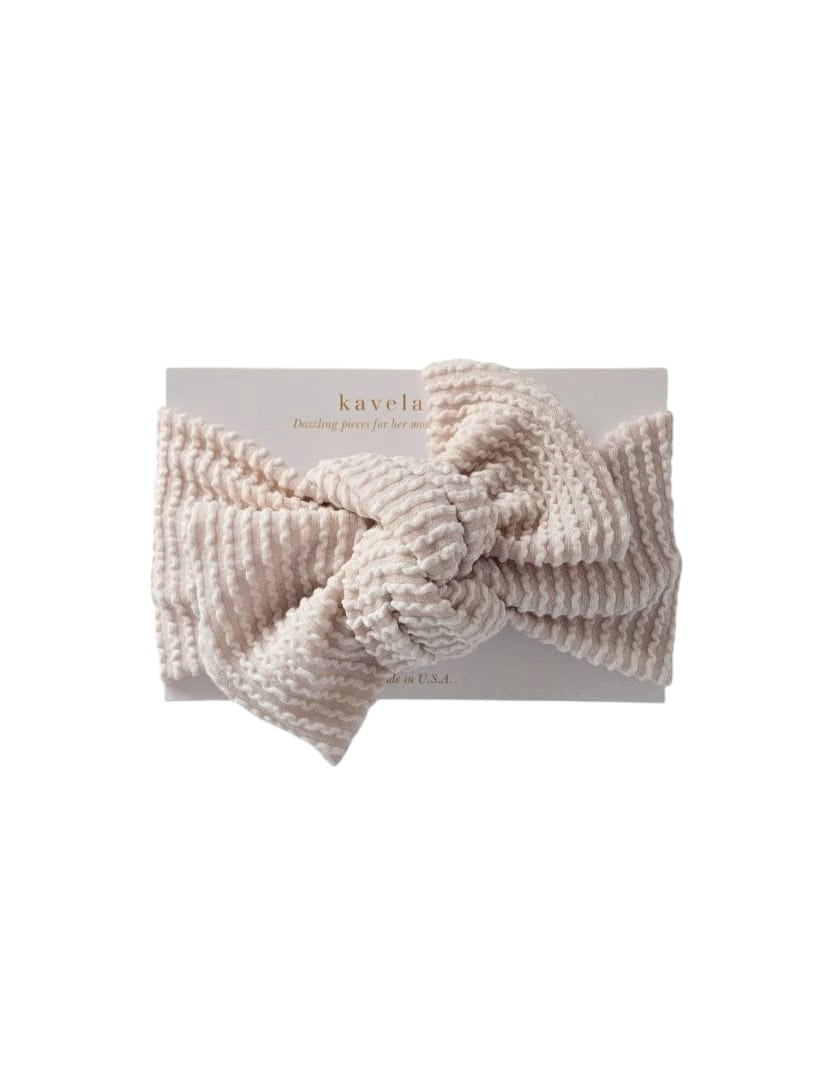 Light oat Wavy | Classic Headband