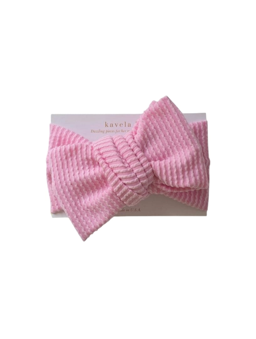 Light pink Wavy | Oversized Headband