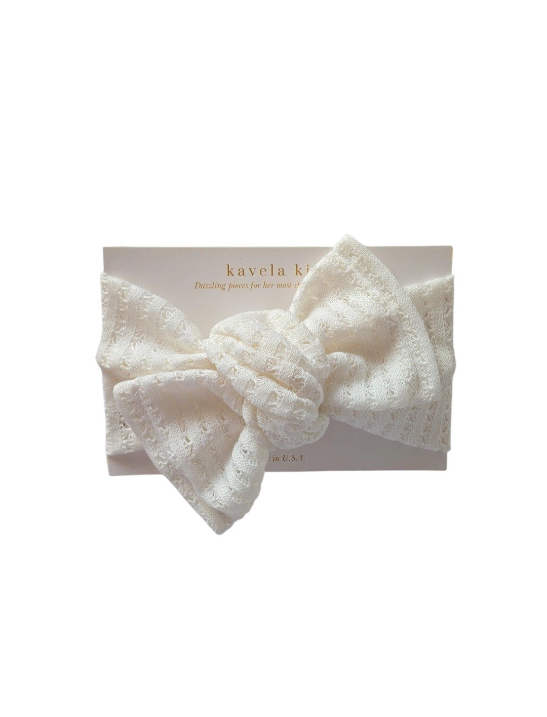 Ivory — creamy white textured