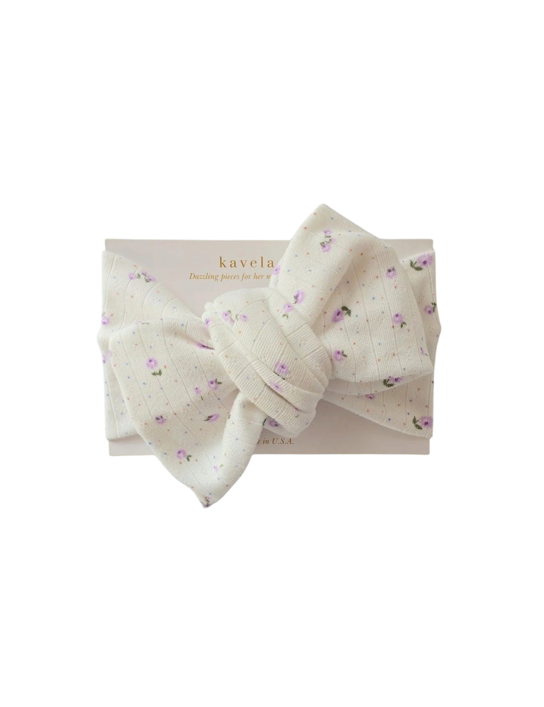 French Lavender Flower | Oversized Headband