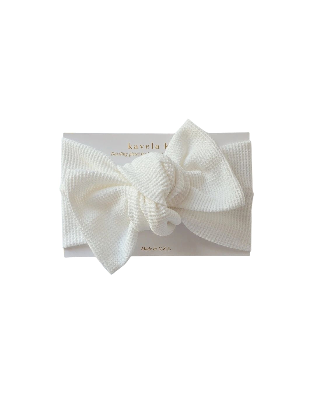 White | Classic Headband