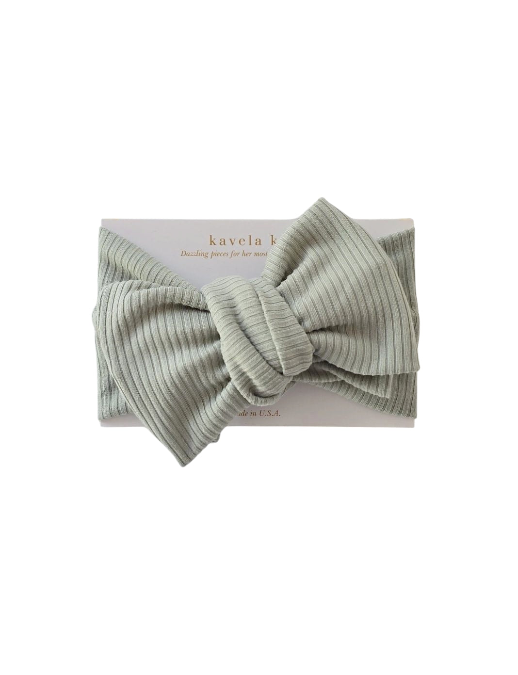 Aqua gray | Oversized Headband