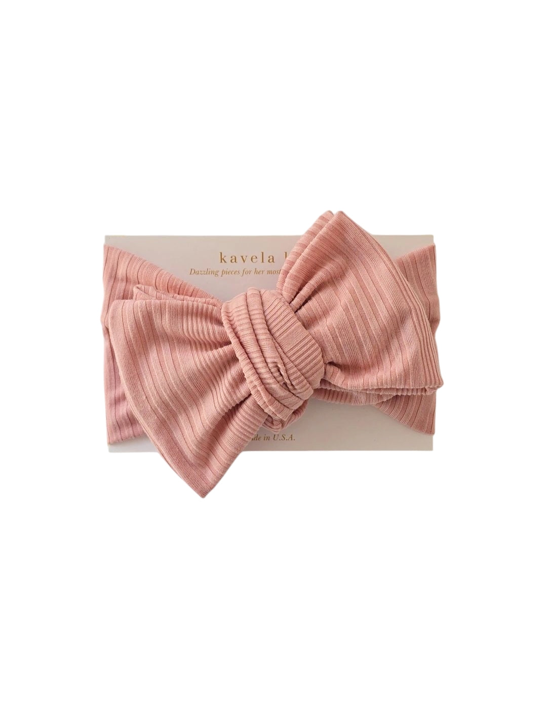 Dusty Rose | Oversized Headband