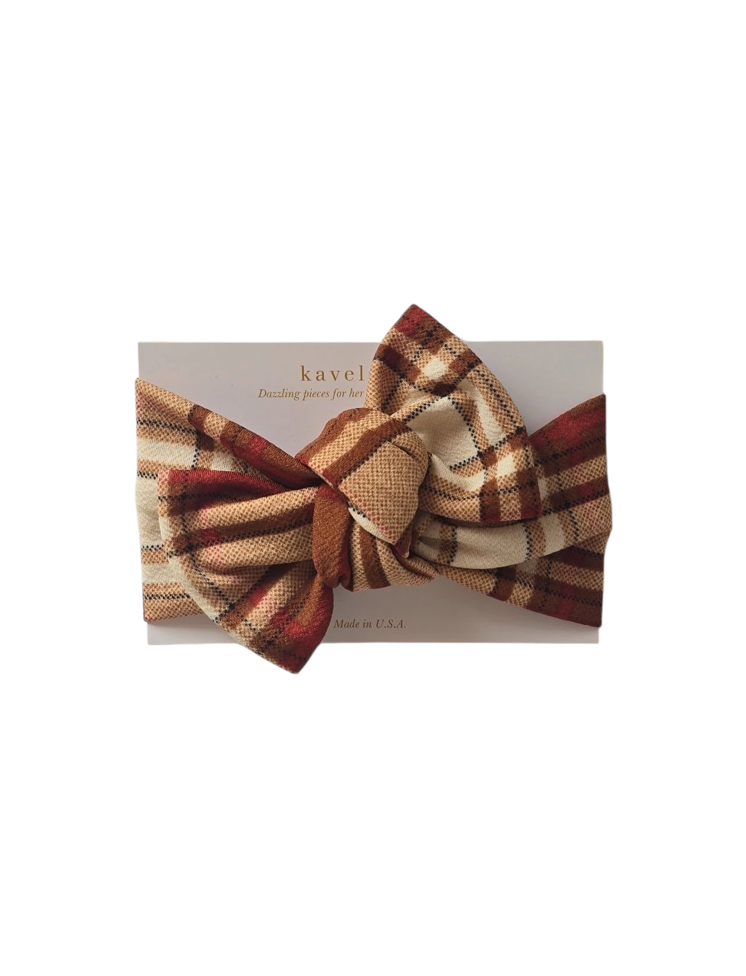 Autumn Plaid | Classic Headband