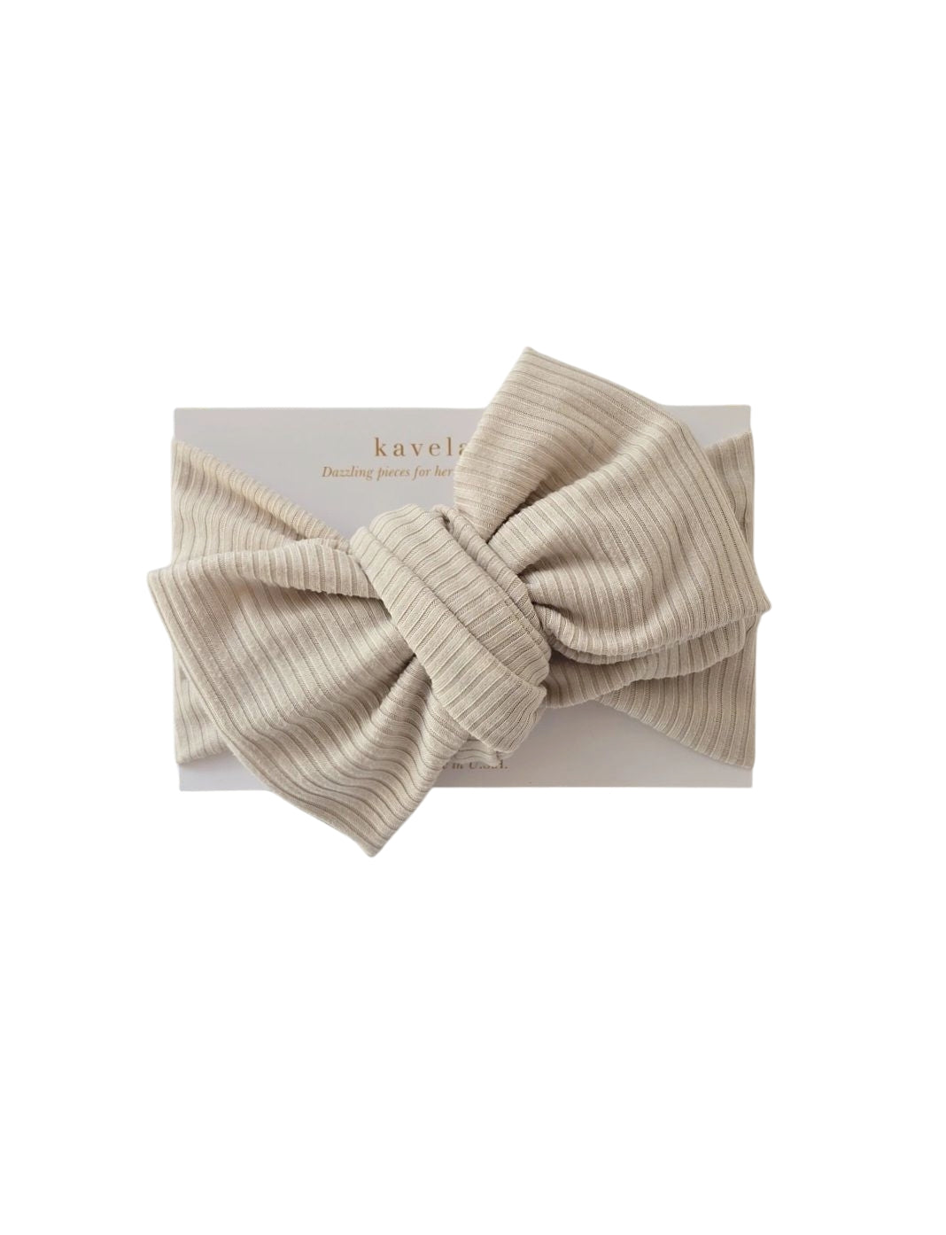 Taupe | Oversized Headband