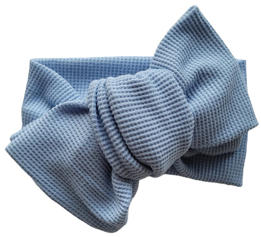 SS24 LT Blue  | Oversized Headband Bow