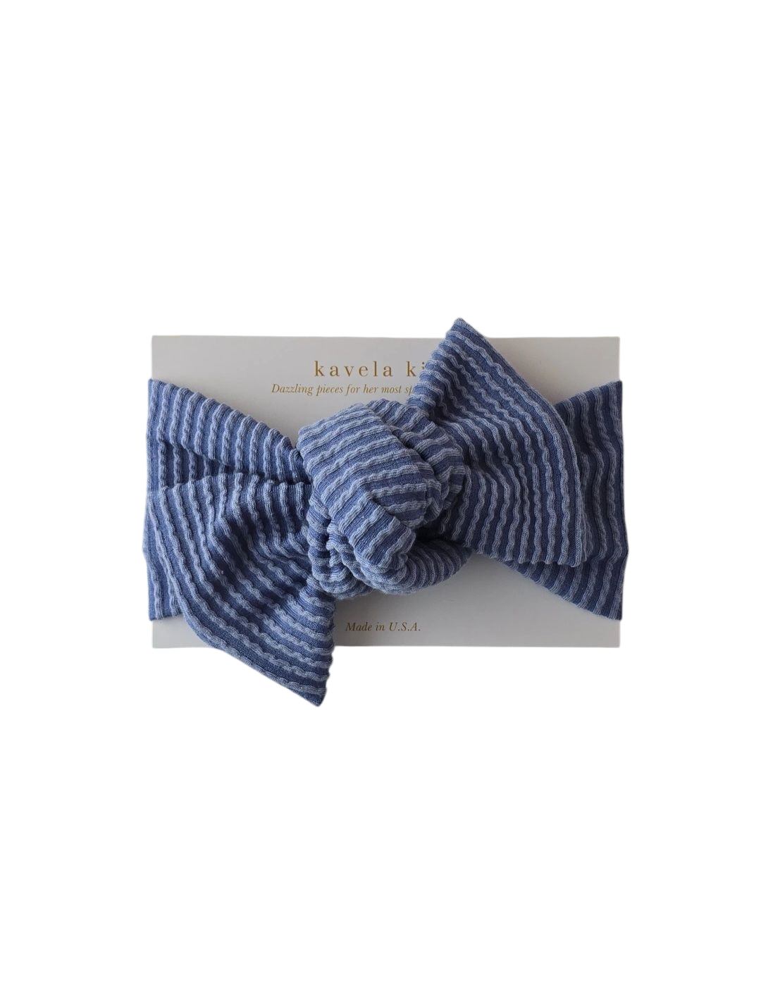 Denim  Wavy | Classic Headband