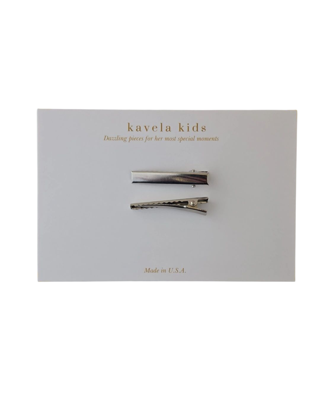 Denim Wavy Bows | set of 2