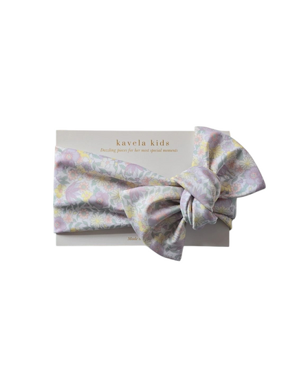 Swim Headband | Pastel floral