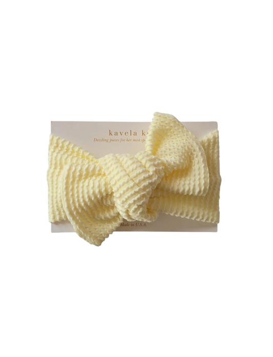 Pale yellow | Classic headband