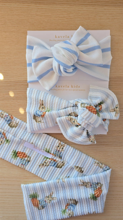 Wavy | Peter Rabbit light Blue| Classic Headband