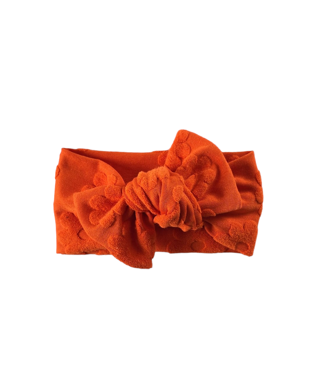 Classic Headband Bow | sweet Orange