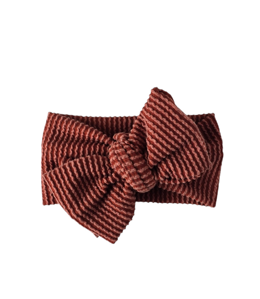 Cinnamon wavy | Oversized Headband