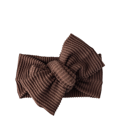 Chocolate Wavy | Oversized Headband