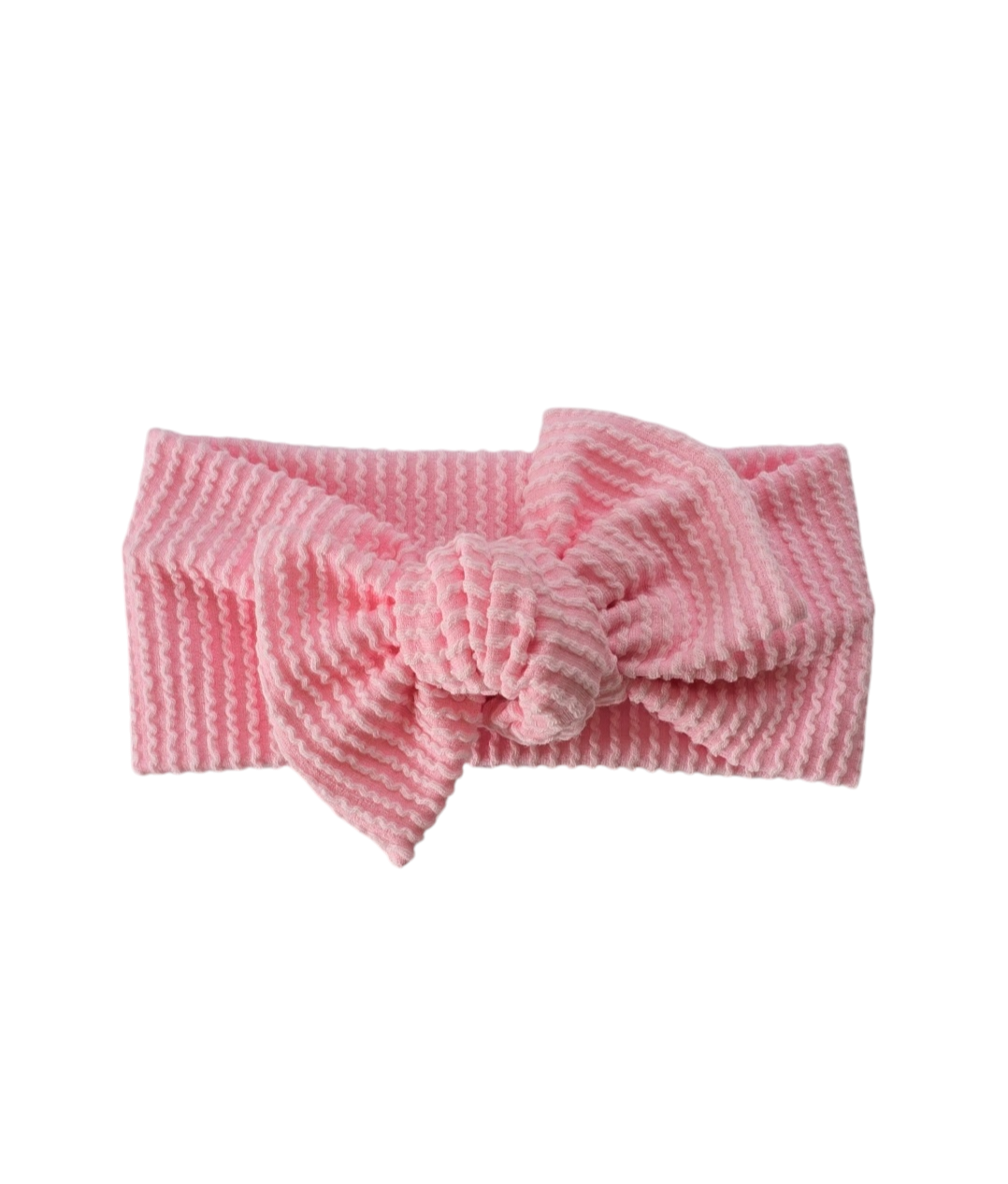 Light pink wavy | Classic Headband Bow