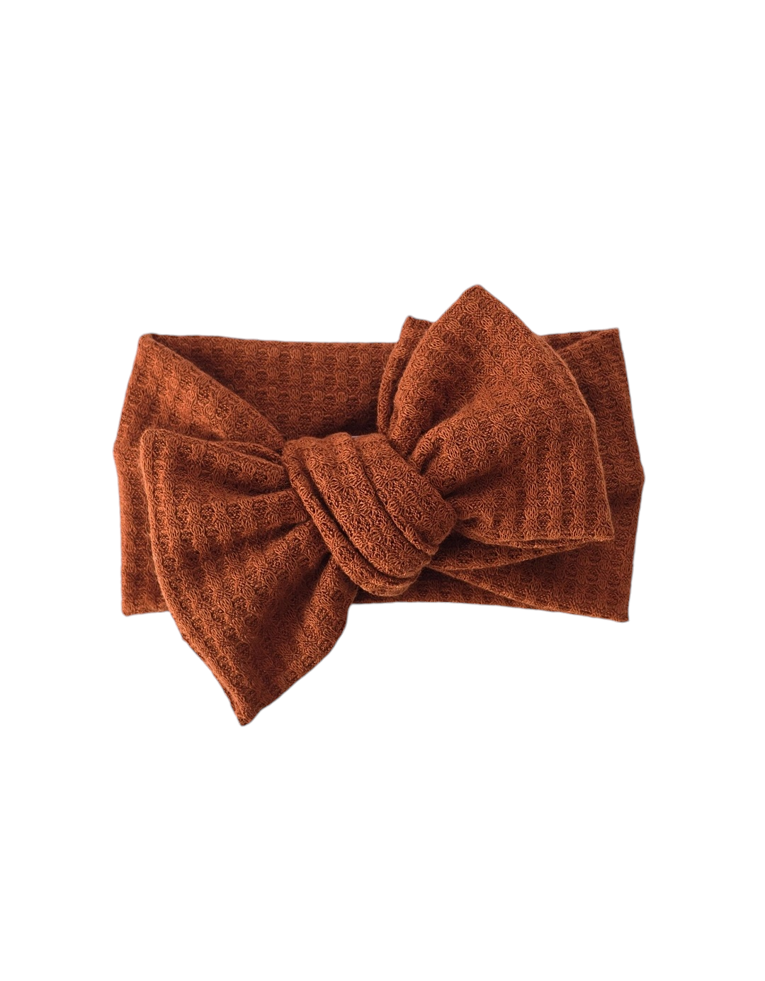 Cinnamon waffle | Oversized Headband Bow