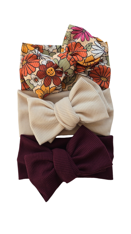 Fall Bundle | Autumn floral, Sand, Burgundy.