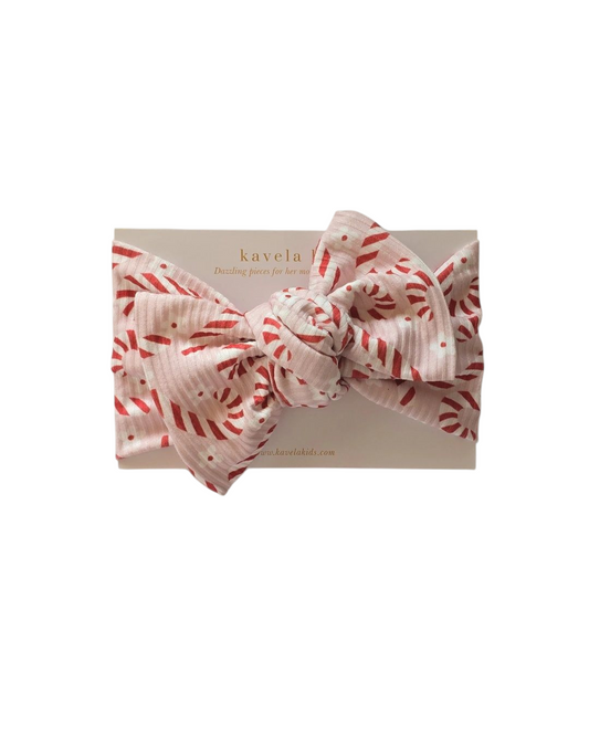 Peppermint | Classic Headband Bow