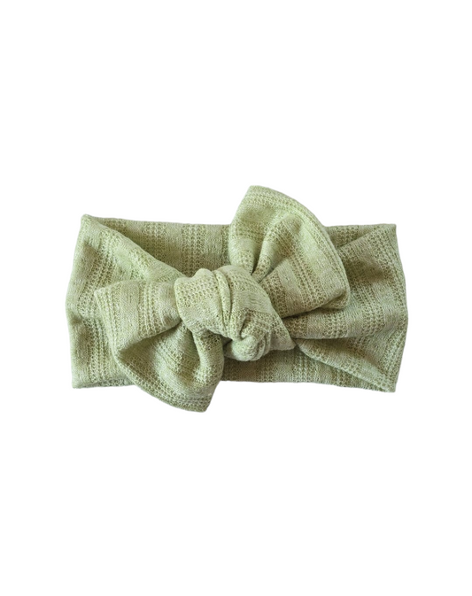 LT Sage | Classic Headband Bow