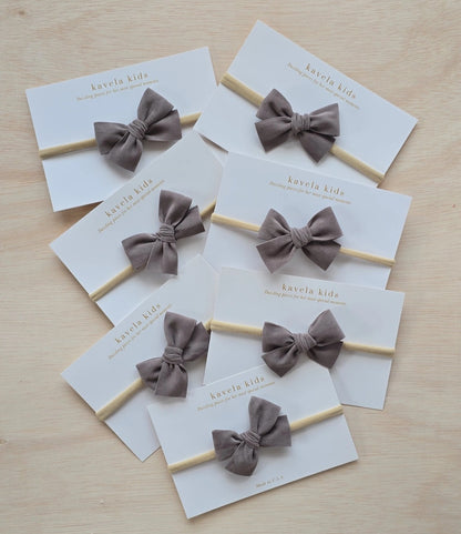 Cloud Gray | Nylon Headband