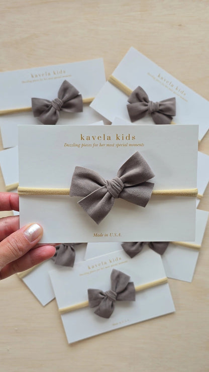 Cloud Gray | Nylon Headband