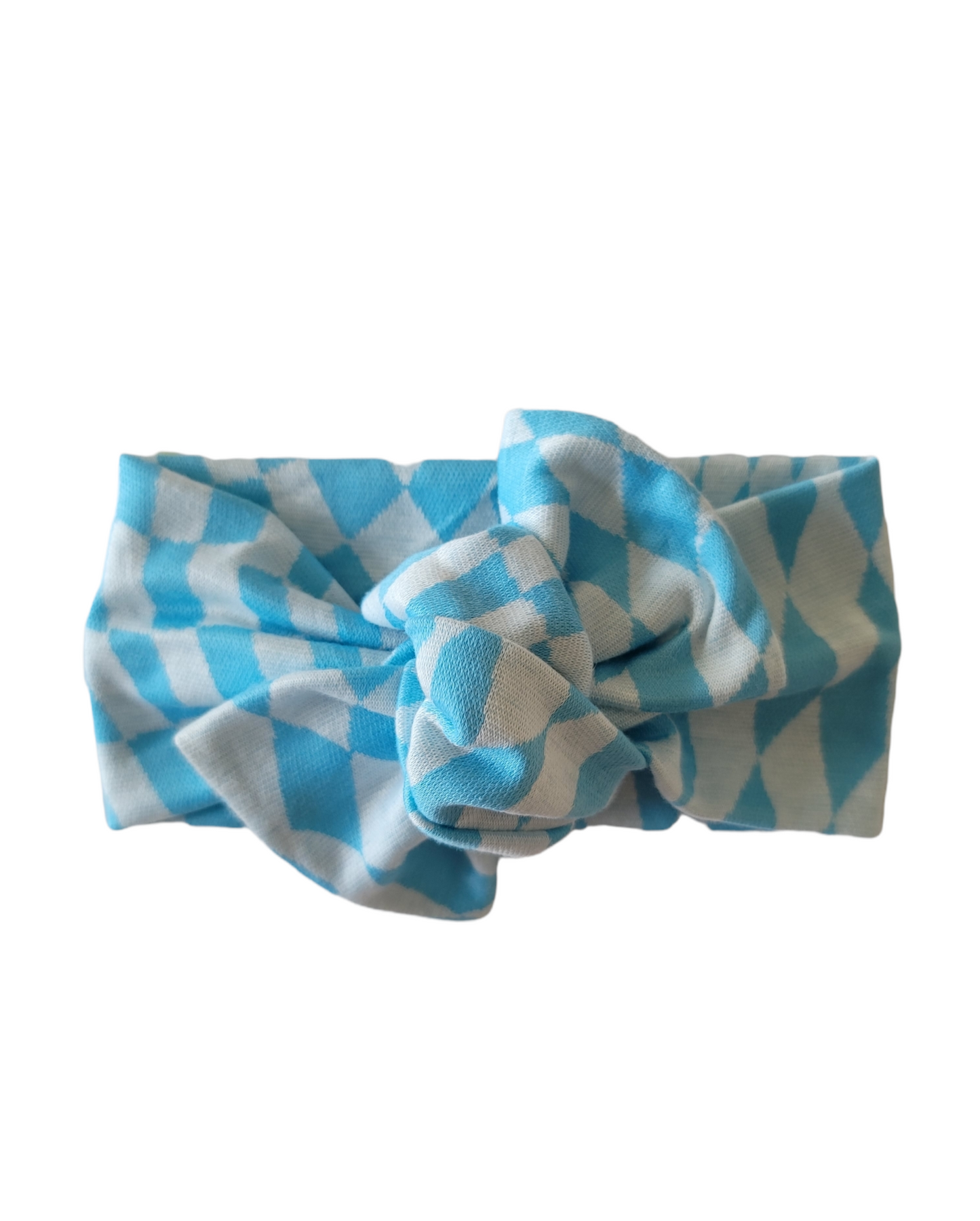 Aqua Classic Headband Bow